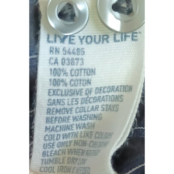 American Eagle Outfitters Shirt Men’s XL Premium‎ Vintage Fit Button-Up Classic - Picture 7 of 8